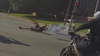 Drift Motorcycle Accident Drifting Ride Of The Century ROC 2014 Motorbike Drifts Crash Epic Fail 636